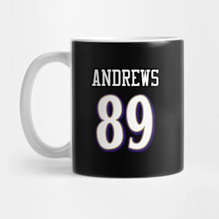 Baltimore Ravens Andrews 89 American Football Mug